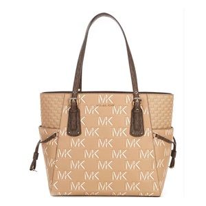 MICHAEL KORS VOYAGER BAG #30F3GV6T4L COLOR— CAMEL